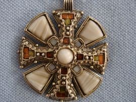 St. Cuthbert's Cross Pendant by Miracle (SOLD)