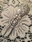 Sterling Silver Hair Comb- Hallmarked Birmingham 1903  (SOLD)