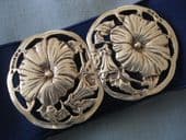 Sterling Silver Nurses Buckle on Original Stretch Belt (SOLD)