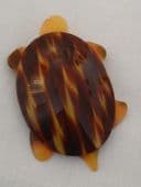 Turtle or Tortoise by Lea Stein Paris - In Natural tortoiseshell colouring (SOLD)