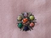 Vintage Miracle Scarf Ring - Jewel set (Sold)