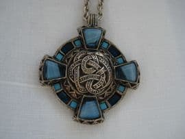 Vintage signed 'Miracle'  Celtic Cross Pendant (SOLD)