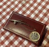 Vintage signed STRATTON Fishing Rod Tie Clasp or Clip