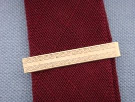 Vintage Stratton Tie Clip - Gilt Metal with Engraved Design (sold)