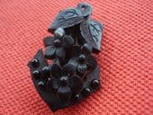 Whitby Jet Brooch in the form of an Anchor - 19 th Century (SOLD)
