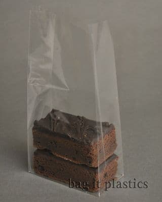 CELLOPHANE BLOCK BOTTOM 'BROWNIE' SWEET BAGS