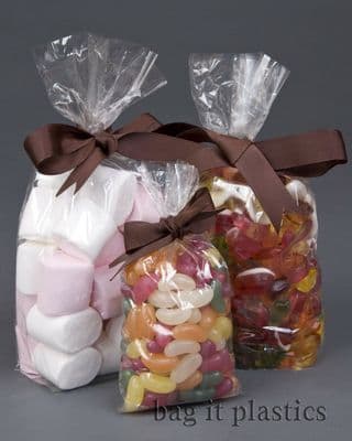 CELLOPHANE SWEET BAGS 'CRIMP'