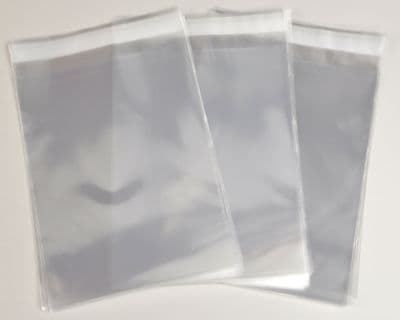 GREETING CARD BAGS CLEAR PHOTO CELLO CELLOPHANE SELF SEAL DISPLAY ENVELOPE