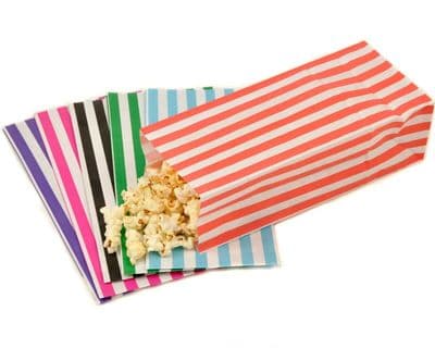 Pick n Mix Sweet Popcorn Bags Candy Paper Gift Bag Wedding Cart Party