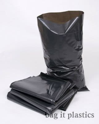 RUBBLE SACKS HEAVY DUTY BLACK BUILDERS  BAGS / RUBBISH 20