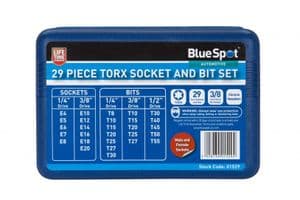 29 Piece Torx Socket & Bit Set