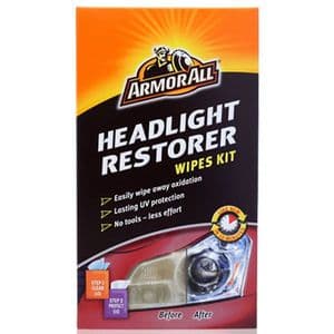Armor All Headlight Restorer Wipes Kit