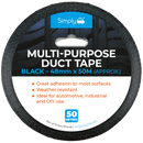 Black Duct Tape 50M