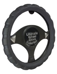 Black Sports Grip Van Steering Wheel Cover/Glove (SWWG14)