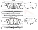Ford Kuga 1.5 Petrol 2020 Onwards Rear Brake Pads