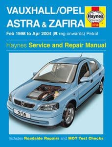 Haynes Manual Vauxhall Astra 1999 To 2007 Petrol