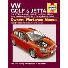 Haynes Manual Volkswagen/VW Golf & Jetta 2005 To 2009 Petrol & Diesel