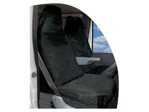 Heavy Duty Black Waterproof Van Seat Covers