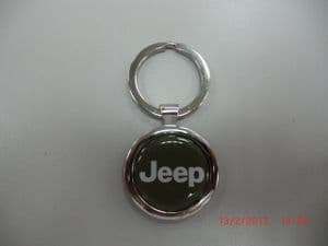 HIGH QUALITY CHROME JEEP KEYRING