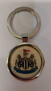HIGH QUALITY CHROME NEWCASTLE KEYRING