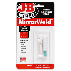 JB Weld Rear View Mirror Repair Bonder Glue Kit