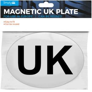 Magnetic UK Plate