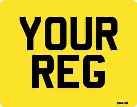 Motorcycle Number/Registration Plate