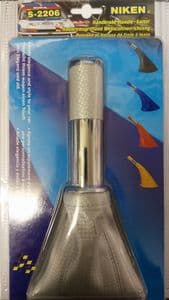 Silver Handbrake Gaiter And Handle
