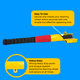 Simply Baseball Bat Style Steering Wheel Lock