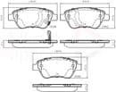 Vauxhall Corsa 1.0 Petrol 2007-2014 Front Brake Pads
