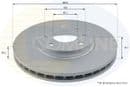 Vauxhall Corsa C 1.4 Petrol 2000 To 2006 Front Brake Disc