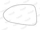 Vauxhall Corsa E 2015-2020 Passenger Side Wing Mirror Glass
