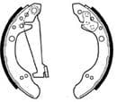 VW/Volkswagen Polo 1.2 Petrol 2002-2009 Brake Shoes