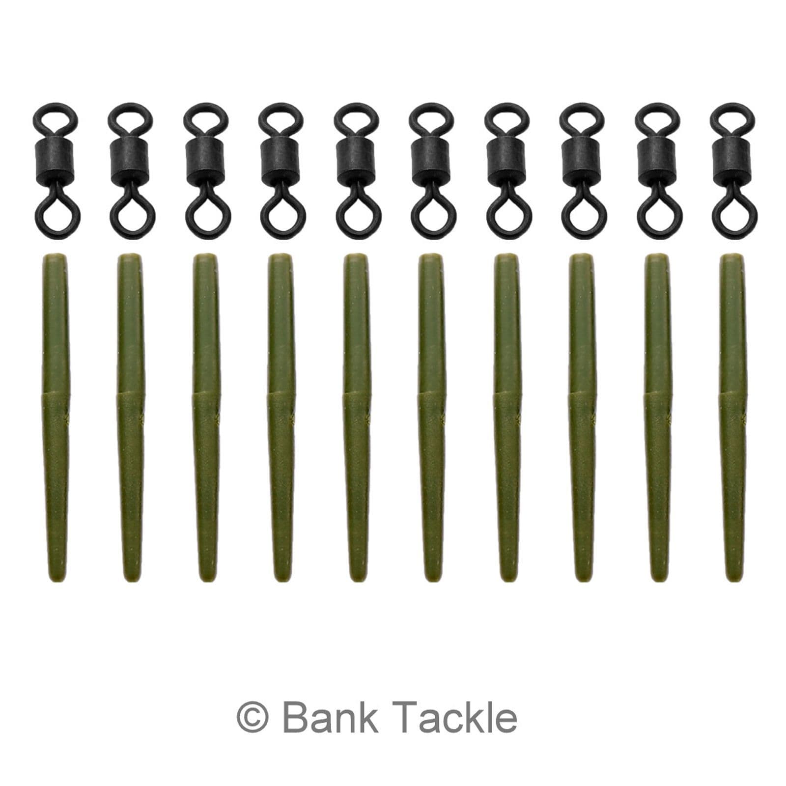 Green Anti Tangle Sleeves For Carp Fishing - Norths Tackle