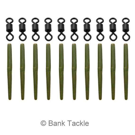Green Anti Tangle Sleeves For Carp Fishing - Norths Tackle