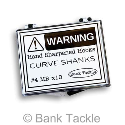 Hand Sharpened Curve Shank Hooks