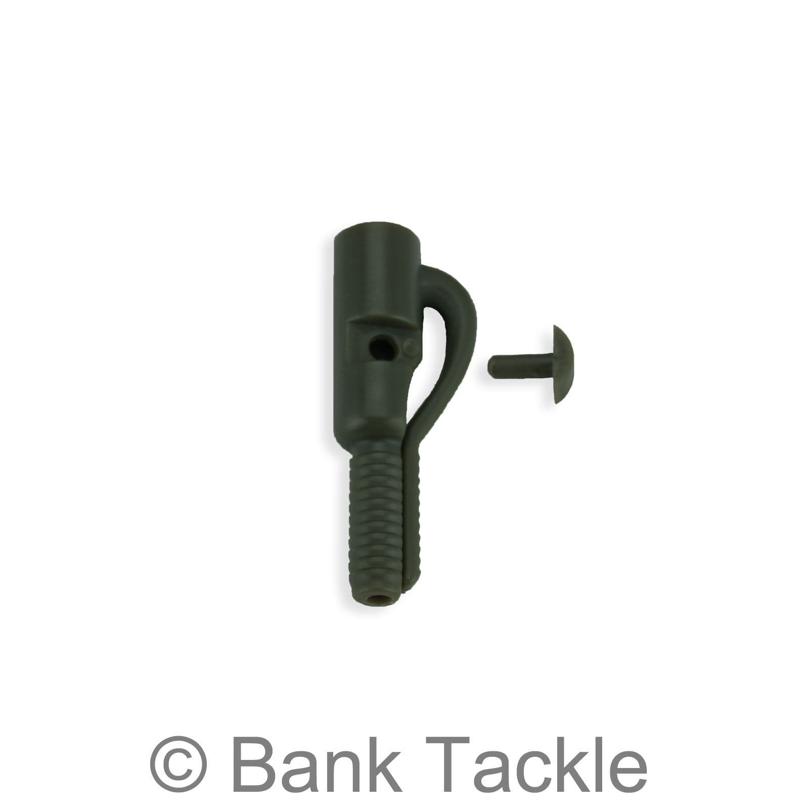 Matte Black Multi Clips Carp Fishing Tackle Quick Change Clips Rigs Swivels Leads Links 1 2cm