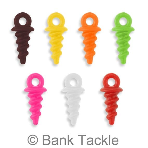 Light Weight Bait Screws. Carp Fishing Tackle.