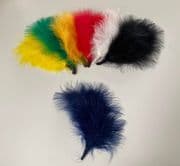 221 plumes - various sizes and colours see description
