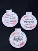 Affirmation Pocket Mirror