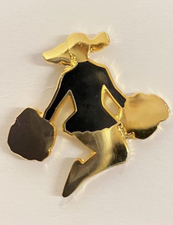 Cheerleader Lapel Pin