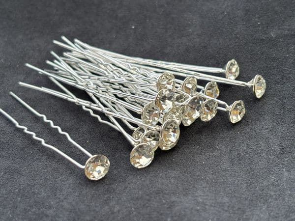 Hair Pins - Sparkling Rhinestone