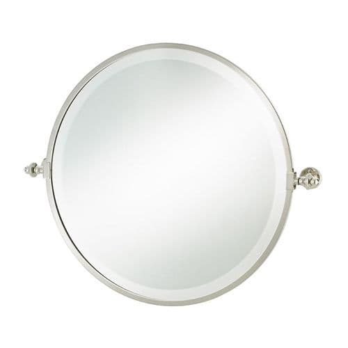 2-111 - Sterlingham Classic Round Framed Tilt Mirror