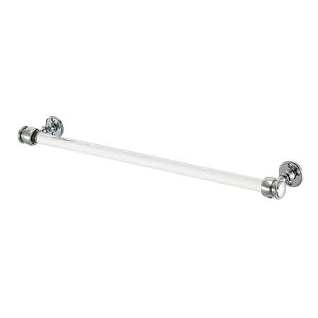 4-355-18 - Sterlingham Classic Single Glass Towel Bar 18