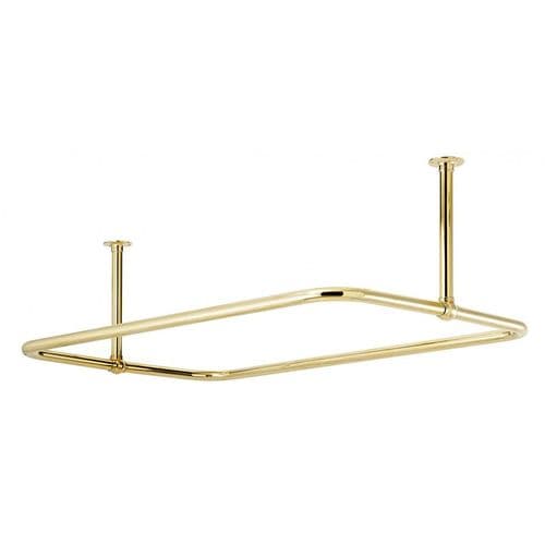 4-450 - Sterlingham Classic Rectangular Shower Curtain Rail