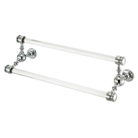 5-375-18 - Sterlingham Classic Double Glass Towel Bar 18