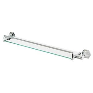 6-024RD - Sterlingham Craftmaster 24" Glass Shelf with Guardrail
