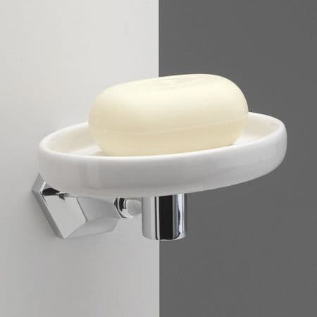 6-101RD - Sterlingham Craftmaster Soap Dish & Holder