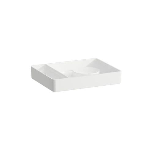 CLEARANCE - Laufen Val 360mm x 280mm Rectangular Storage Tray - 8.7028.2
