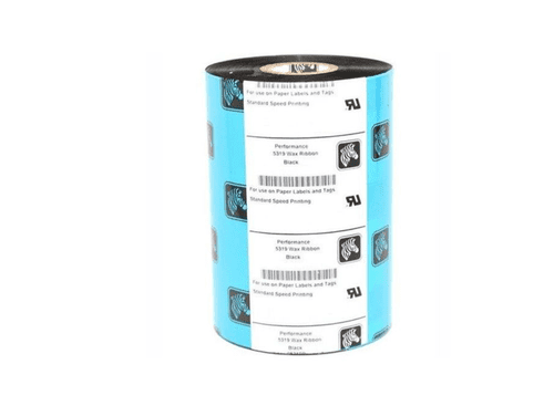 05319BK08945 - Zebra 5319 Wax ribbon, 89mm x 450m